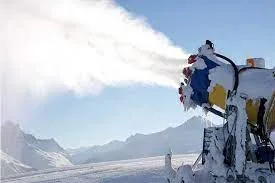 Découverte du domaine et des canons à neige